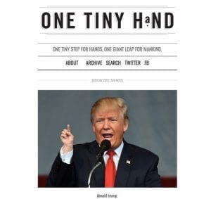 one tiny hand