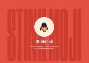 stinkmoji facial recognition