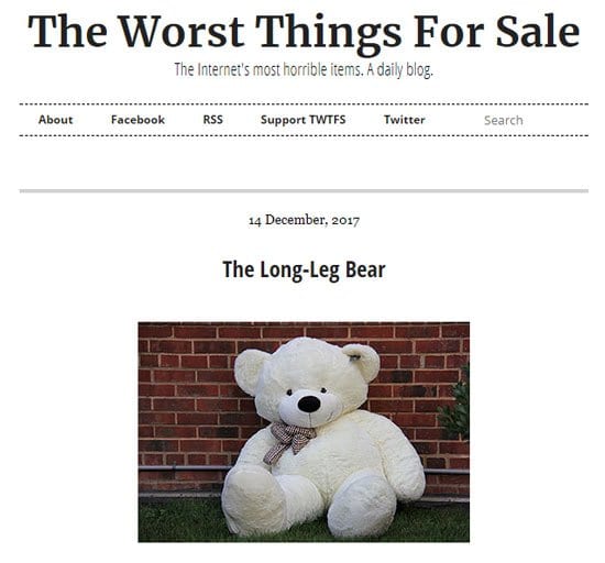 Read more about the article The Worst Things For Sale
