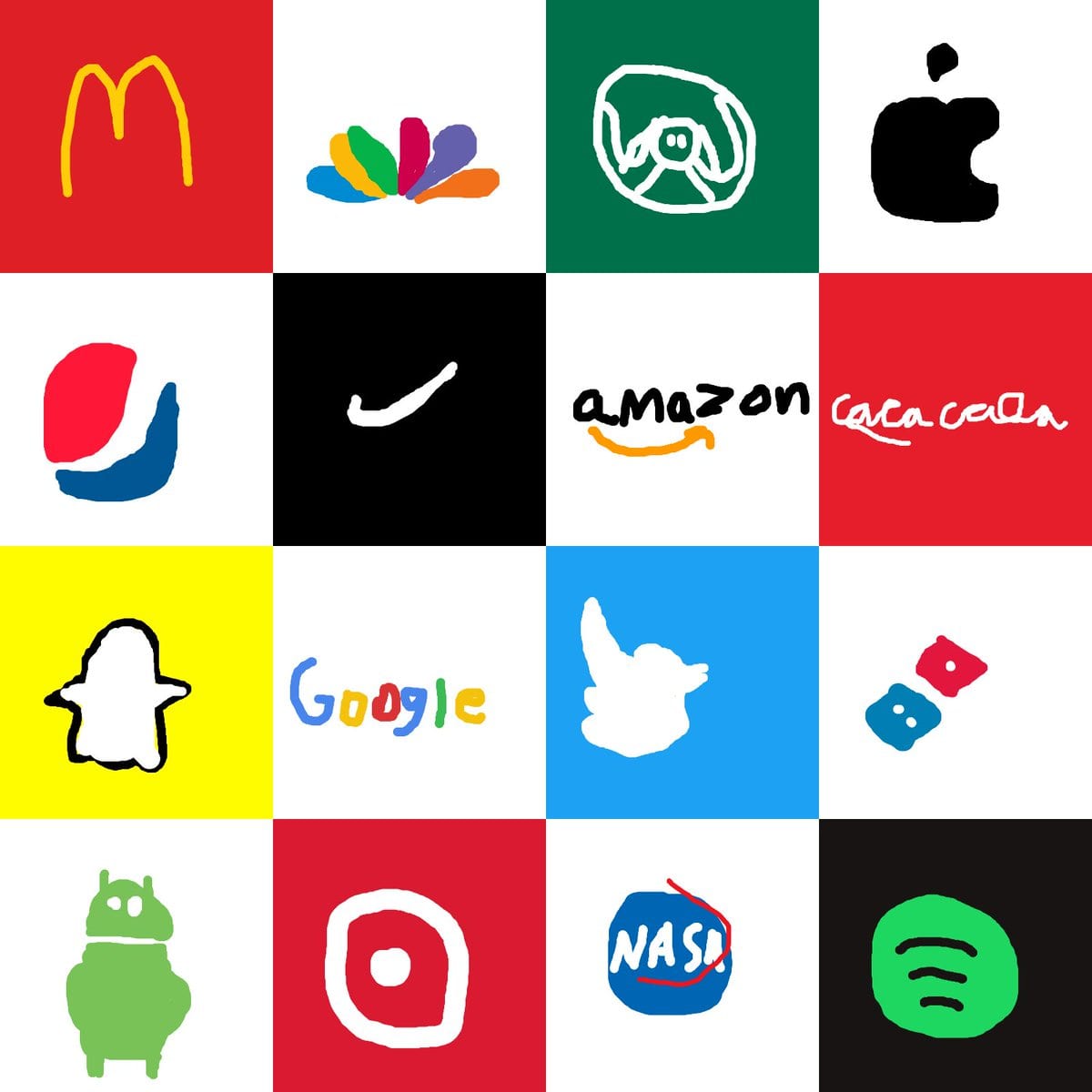 Interactive Monday: Can you draw these logos from memory? - Blog