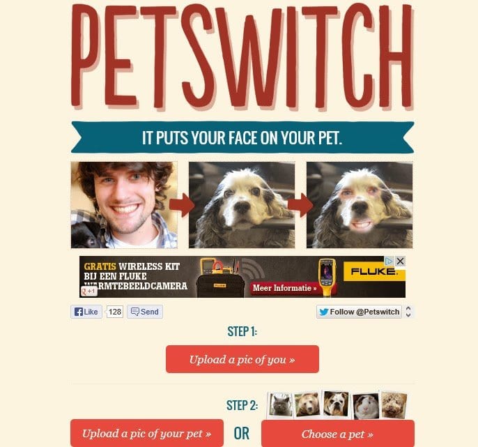 pet face switch