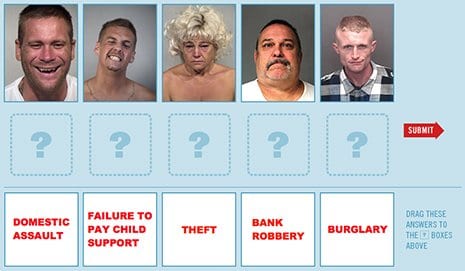 The Mugshot Game | BORED A LOT