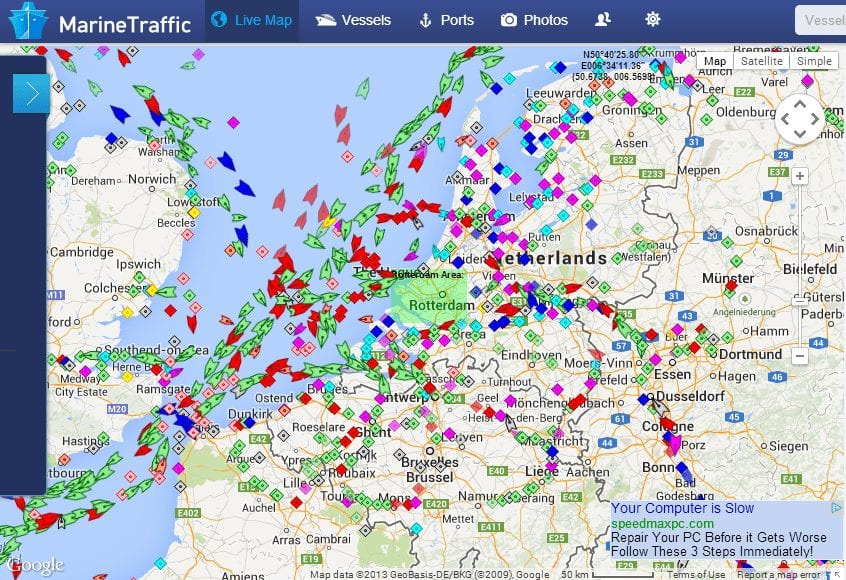 Read more about the article Live Shipping Map