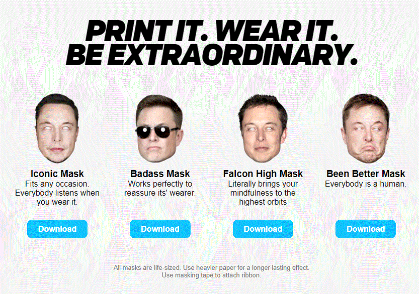 Read more about the article Cut Out Elon Musk Mask