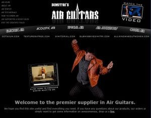 real air guitars