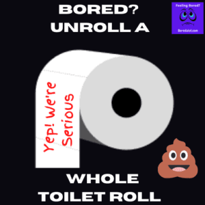 toilet paper unrolling 