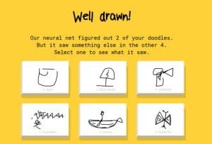 Google quick draw game