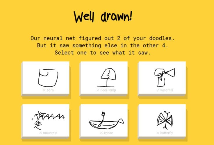 Google Quick Draw Game