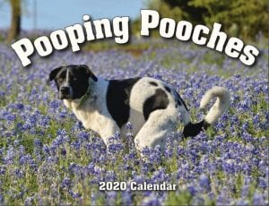 pooping pooches calendar 2020