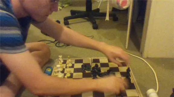 Fastest time to arrange a chess set