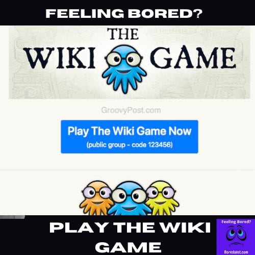 Read more about the article Play The Wiki Game