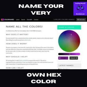 COLOR NAMES 