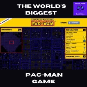 worlds biggest pacman game